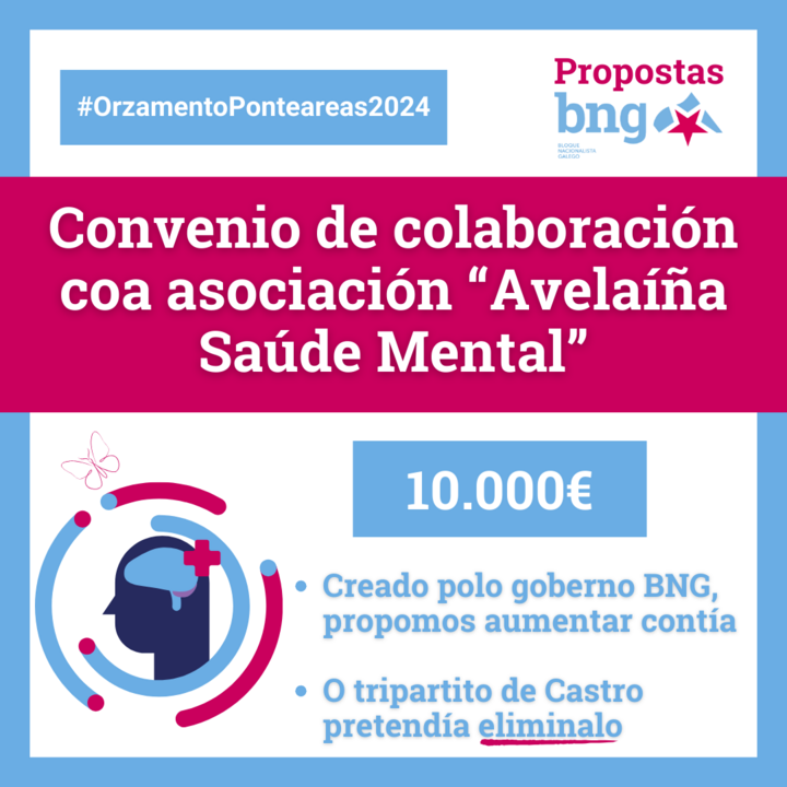 Propomos manter e aumentar axudas que o goberno tripartito de Nava Castro prop&oacute;n eliminar. Colectivos sociais, tra&iacute;das de augas, centros culturais, comercio, mocidade, igualdade e emerxencia social centran as nosas propostas.