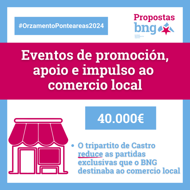 Propomos manter e aumentar axudas que o goberno tripartito de Nava Castro prop&oacute;n eliminar. Colectivos sociais, tra&iacute;das de augas, centros culturais, comercio, mocidade, igualdade e emerxencia social centran as nosas propostas.