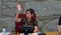 Nava Castro foxe do Pleno para non responder as preguntas do BNG