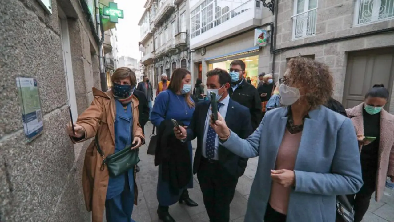 Nava Castro na inauguraci&oacute;n, no 2021, como directora de Turismo de Galicia
