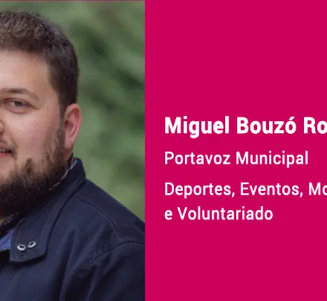 Miguel Bouz&oacute; frente a