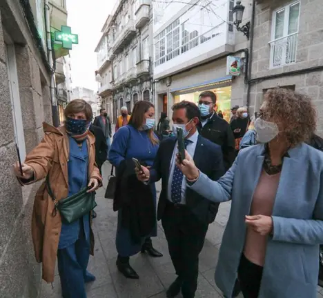 Nava Castro na inauguraci&oacute;n, no 2021, como directora de Turismo de Galicia