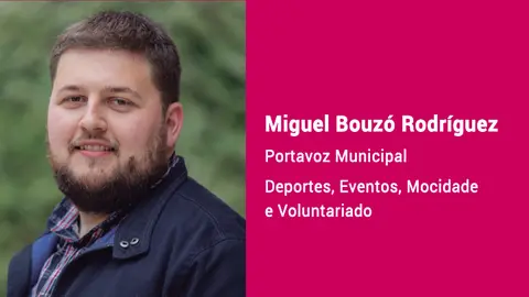 Miguel Bouz&oacute; frente a
