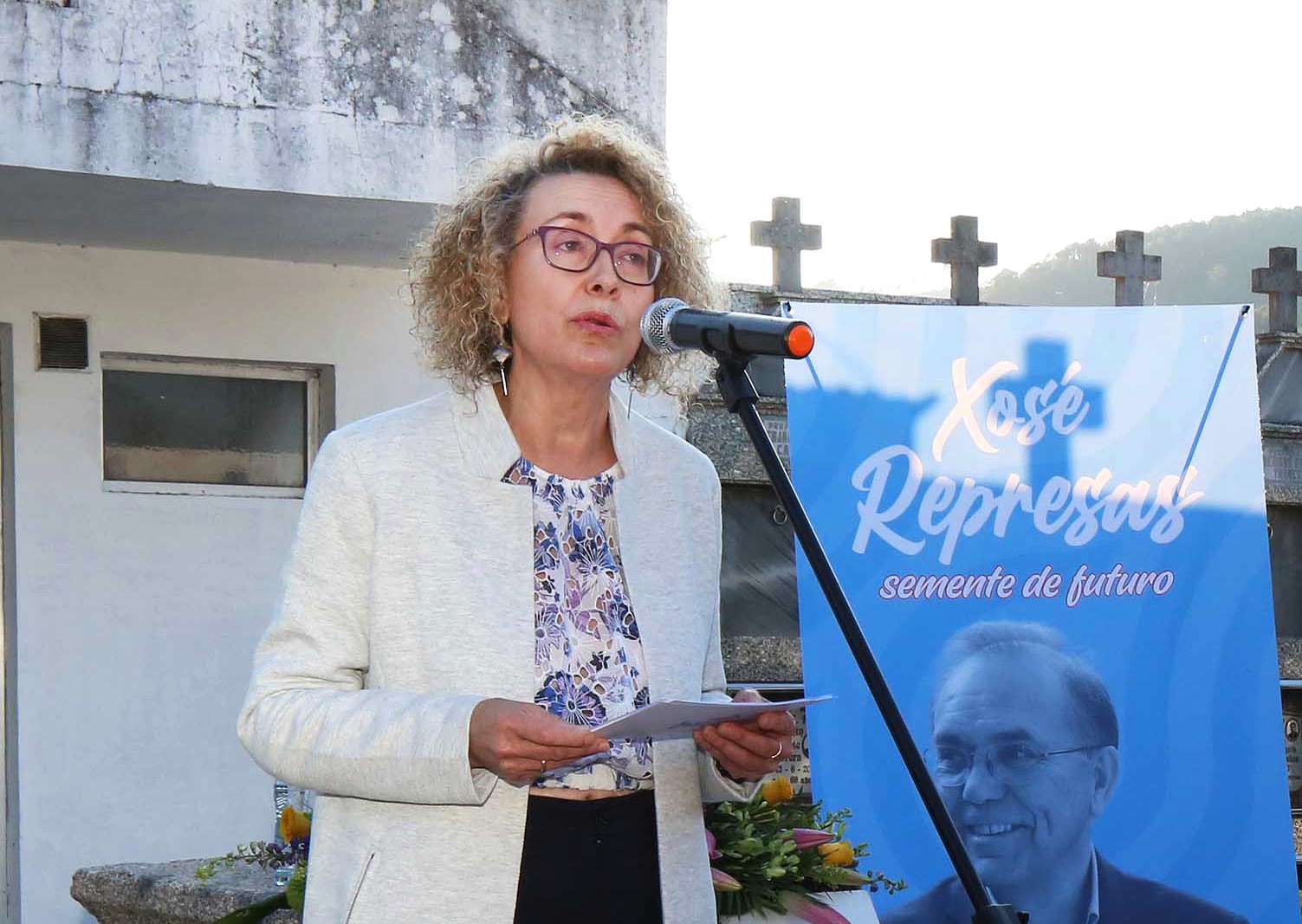 Cristina Fernandez, na homenaxe